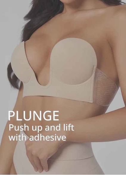 Strapless Backless Plunge Bra