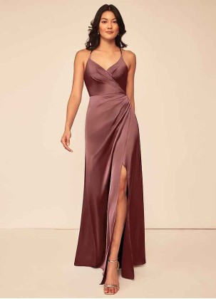 Earizer Geanna Stretch Satin Dress