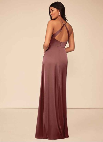 Earizer Geanna Stretch Satin Dress
