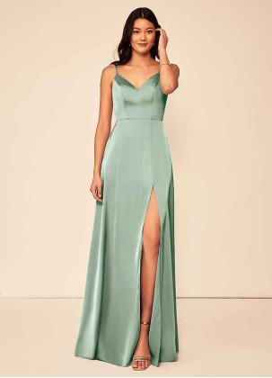 Earizer Alexandria Stretch Satin Dress